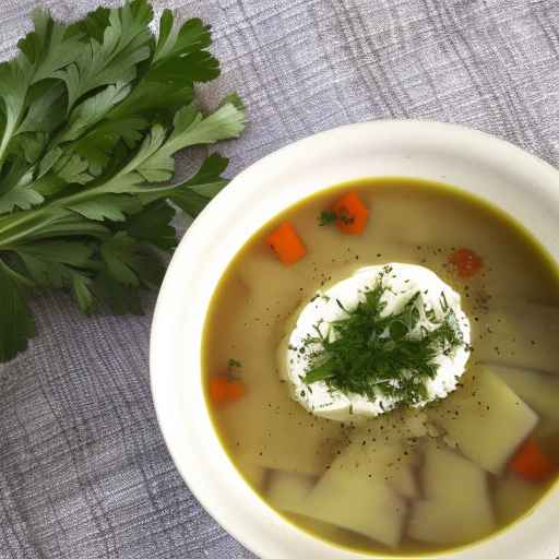 Борщ с артишоками