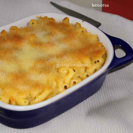 Запеченные макароны с сыром