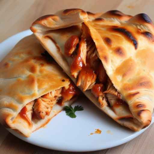 Кальцоне с курицей BBQ