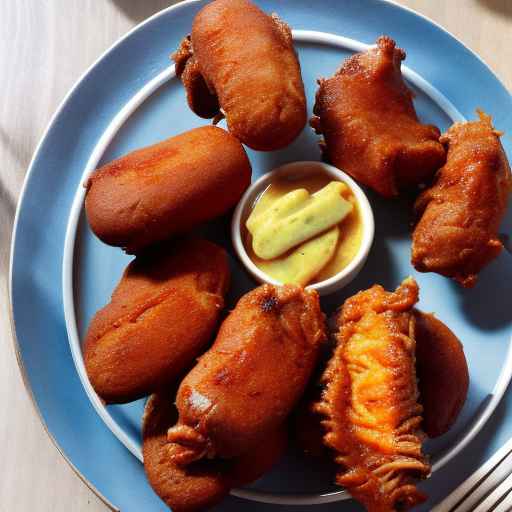Щенки из свинины BBQ Pulled Pork Hush Puppies