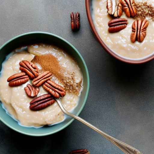 Каша с коричневым сахаром и пеканом