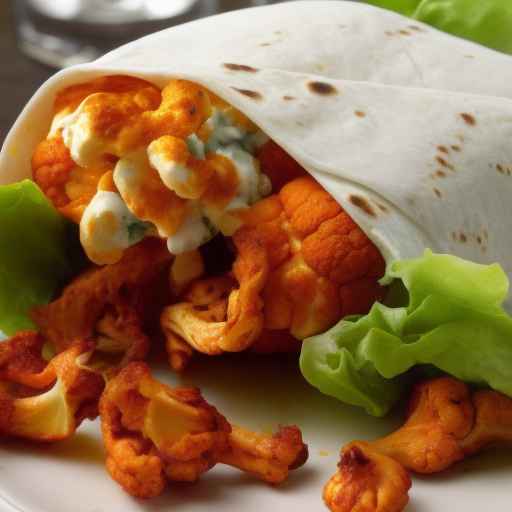 Бурито с цветной капустой и голубым сыром