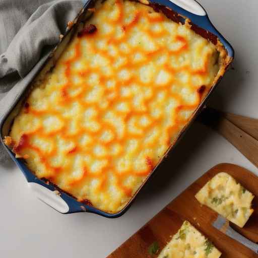 Запеканка из цветной капусты с сыром