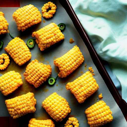 Кукурузные слойки с чеддером и халапеньо