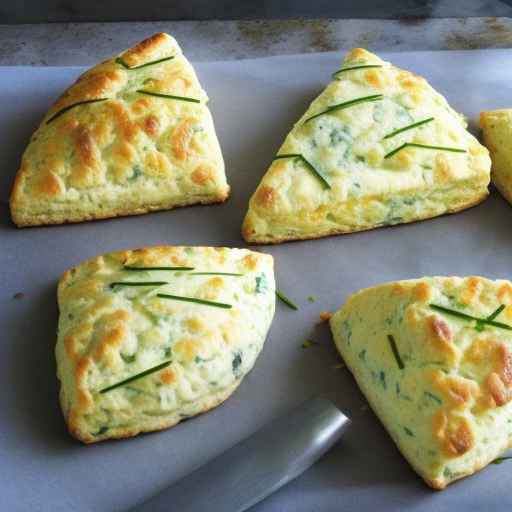 Булочки с сыром и чипсами