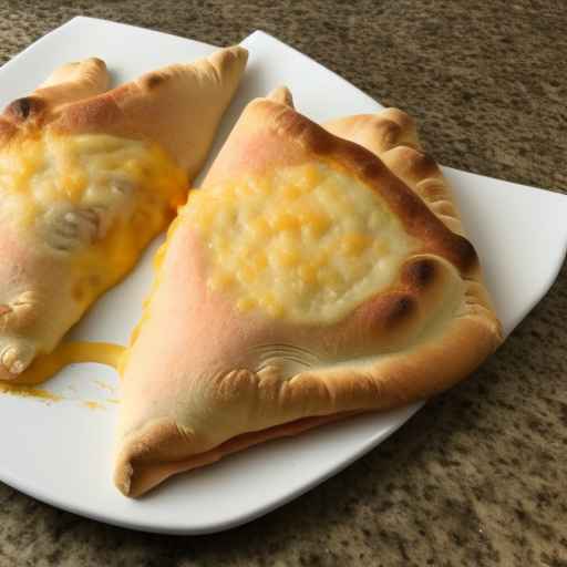 Кальцоне с ветчиной и сыром от шеф-повара Джона
