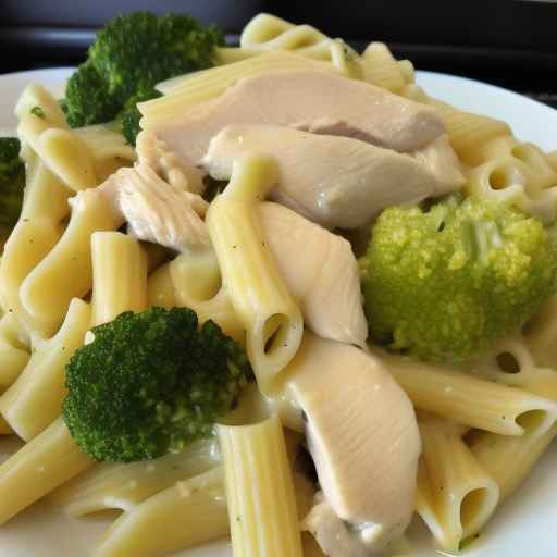 Курица и брокколи Альфредо