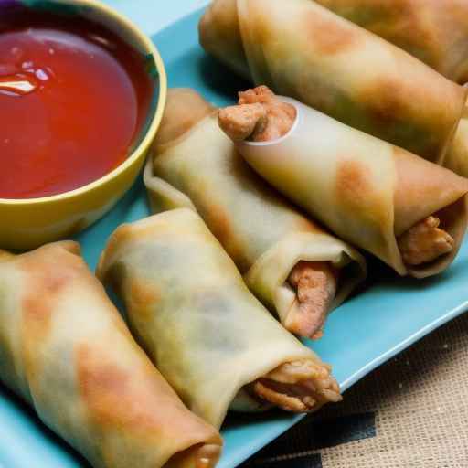 Рецепт куриных яичных роллов