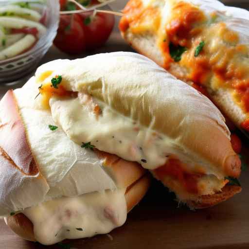 Курица с пармезаном, фаршированная хлебом чиабатта
