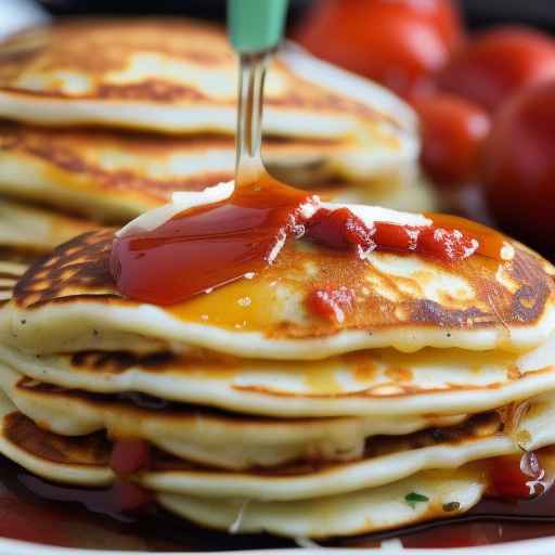 Фаршированные блинчики с куриным пармезаном