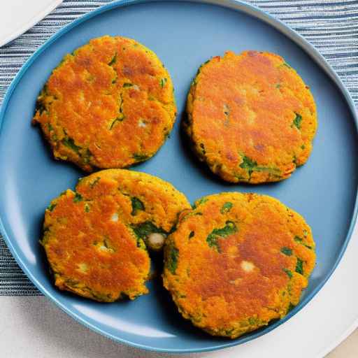 Пирожки с нутом и сладким картофелем
