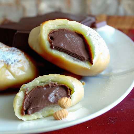 Шоколадный кныш с фундуком