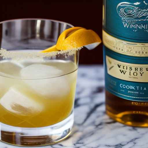 Коктейль Vanilla Spiced Whiskey Sour