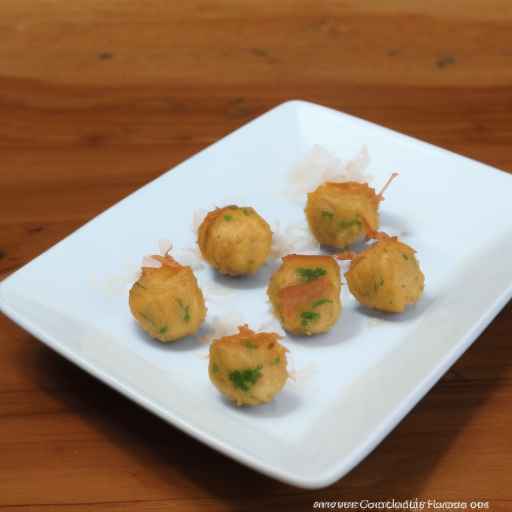 Крабовые укусы с кокосовым карри