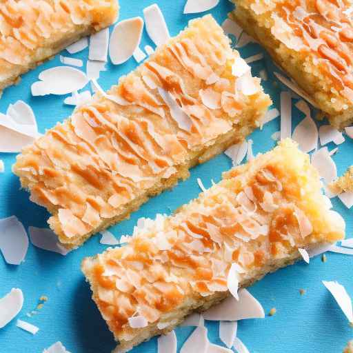Кокосовые батончики Macaroon Bars