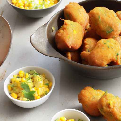 Кукурузные и цуккини хаш-паппи