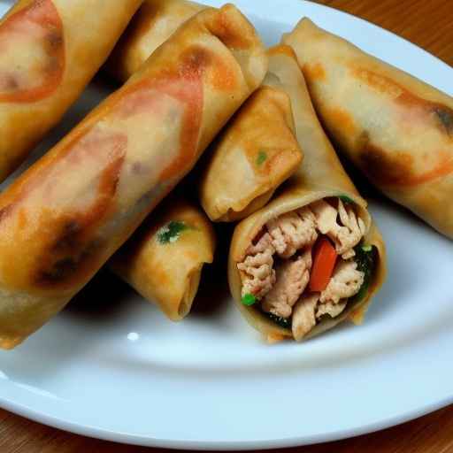 Яичные роллы с раками