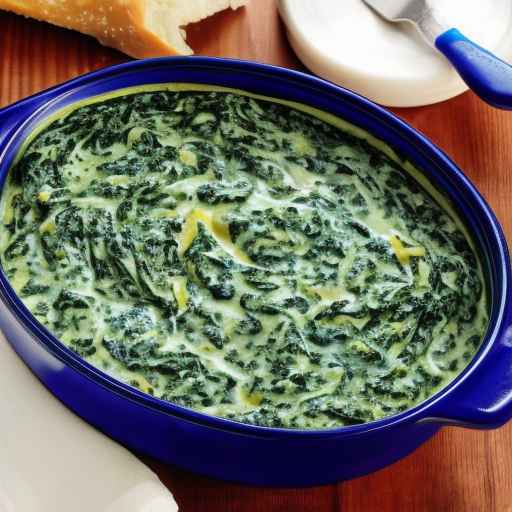 Рецепт шпината со сливками