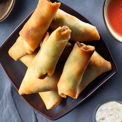 Кубинские яичные роллы