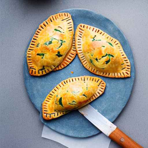 Пирожки с яйцом и овощами