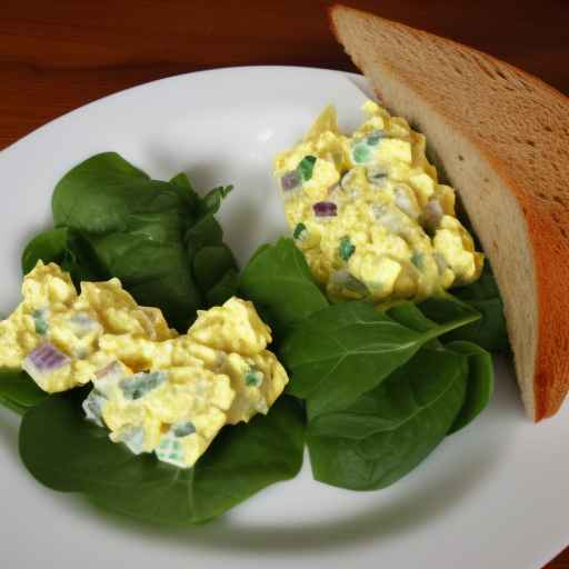 Яичный салат с киком