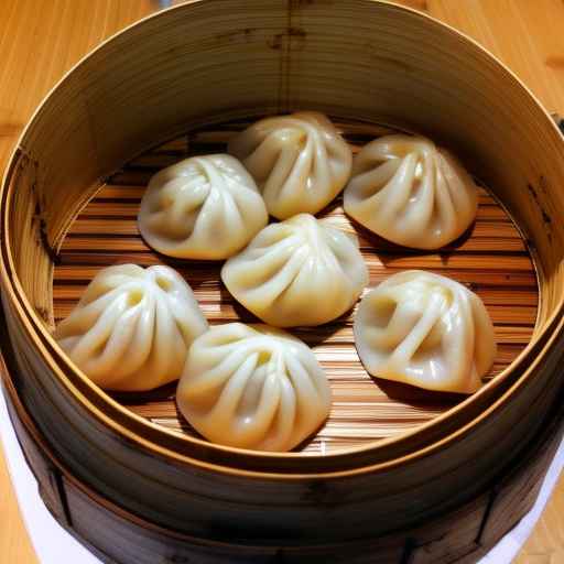 Изысканное паровое блюдо Xiao Long Bao
