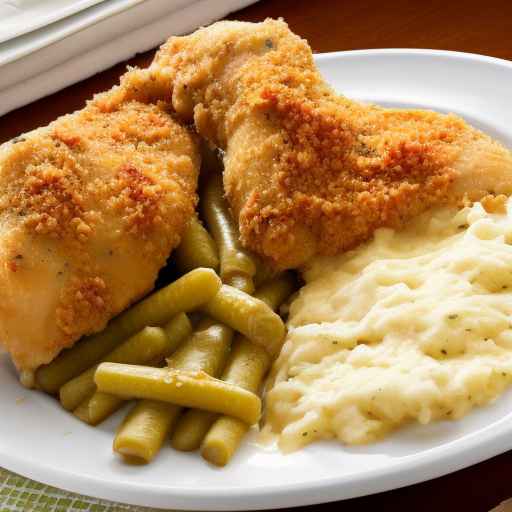 Цыпленок с пармезаном от бабушки Боги