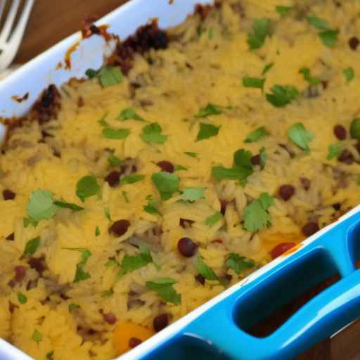 Курица с рисом и зеленым чили