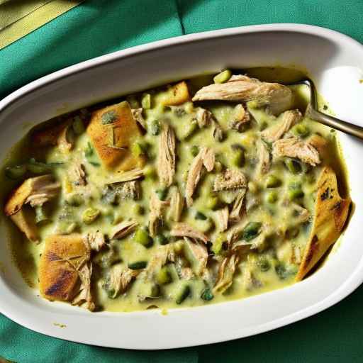 Рецепт запеканки с зеленым чили и курицей