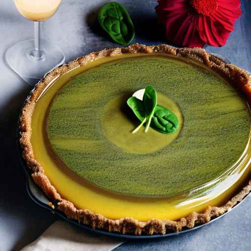 Green Goddess Flan (со шпинатом и травами)