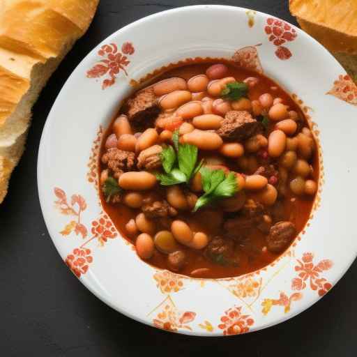 Гуляш из фасоли по-венгерски