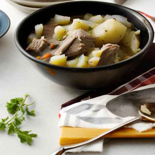 Ирландская тушеная говядина Colcannon