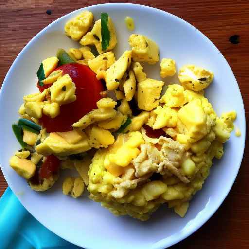 Рецепт ямайской акки и соленой рыбы с яичницей