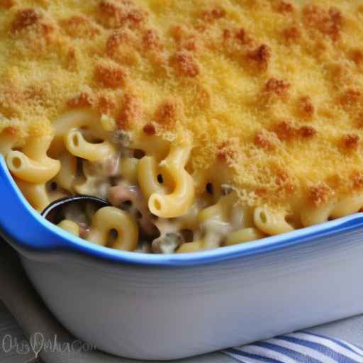 Запеканка с макаронами и сыром