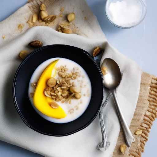 Каша с манго и кардамоном и гречкой
