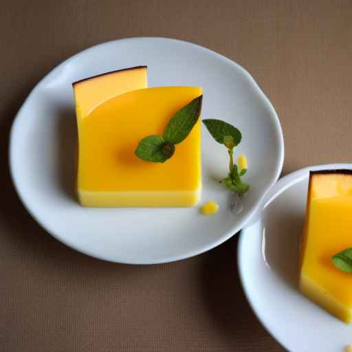 Пудинг из манго (Flan de Mango)