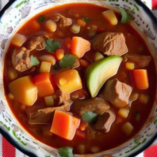Тушеное мясо по-мексикански
