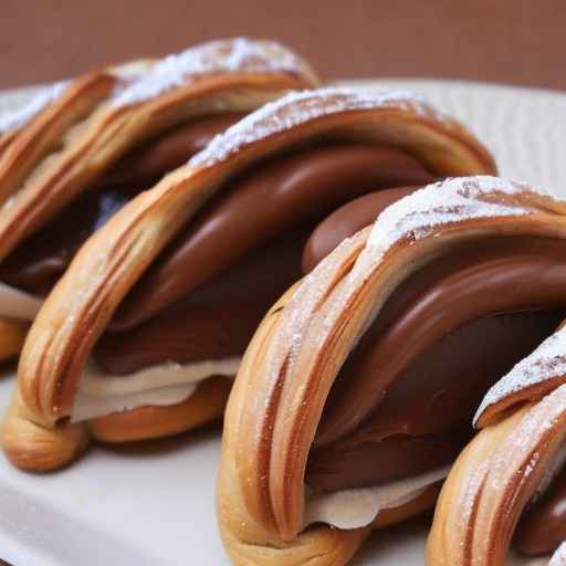 Банановые пирожные Nutella