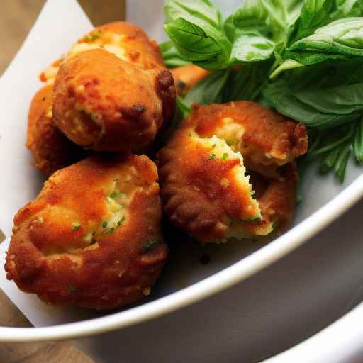 Щенки с пармезаном и травами