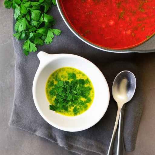 Борщ с петрушкой