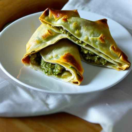 Песто с курицей