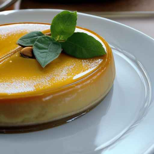 Рецепт флана с кедровыми орехами