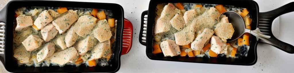 Запеканка из курицы с маком