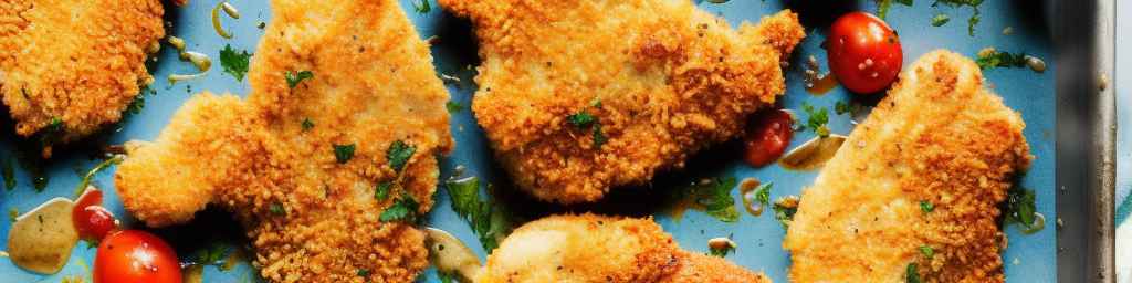 Быстрые хрустящие куриные грудки с пармезаном