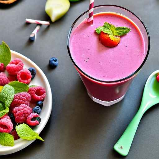 Освежающий смузи со вкусом печенья со специями