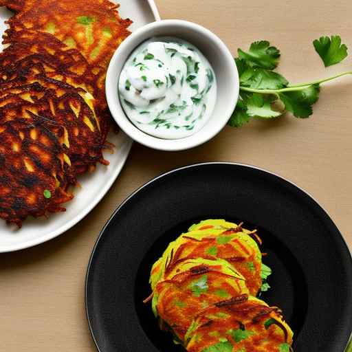 Латки с сыром и зеленью