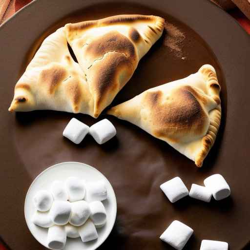 S'mores Calzone с шоколадом и зефиром