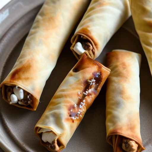 Яичные роллы S'mores