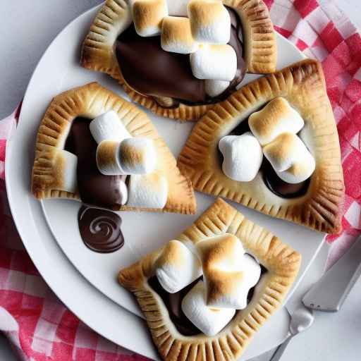S'mores Hand Pie с шоколадом и зефиром