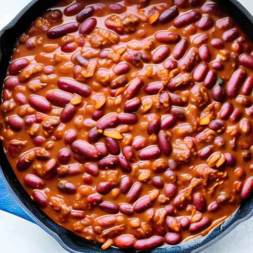 Пряные каджунские красные бобы и рис